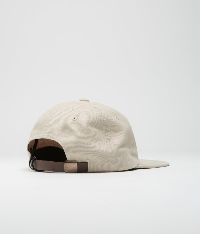 by Parra Blocked Logo Cap in Off White