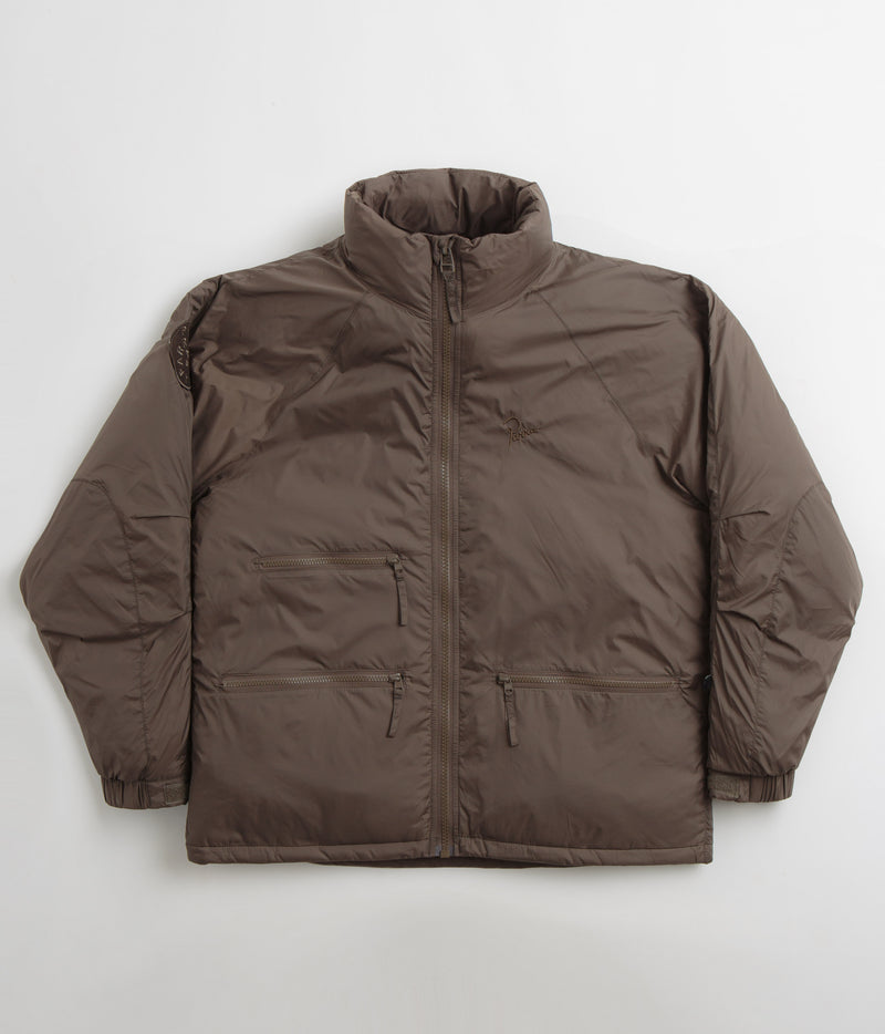 by Parra Canyons All Over Jacket in Coffee Brown