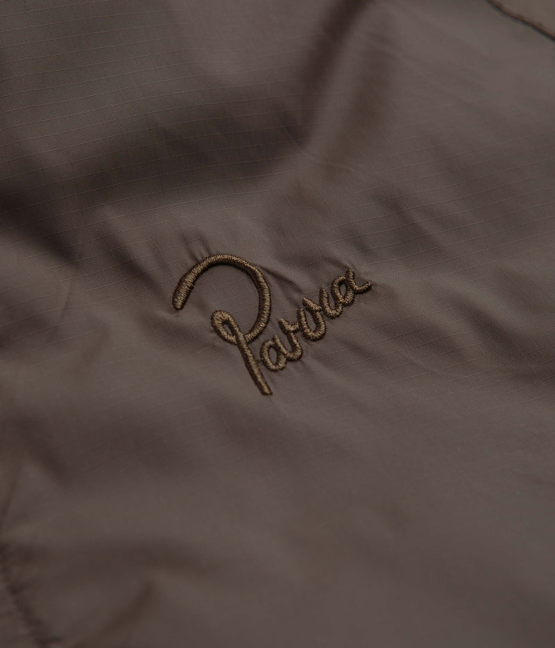 by Parra Canyons All Over Jacket in Coffee Brown