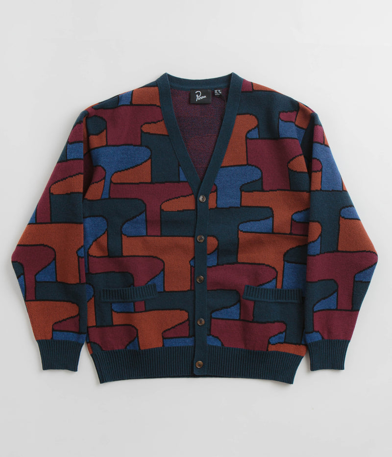by Parra Canyons All Over Knitted Cardigan in Multi