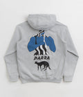 by Parra Cat Defense Hoodie in Heather Grey