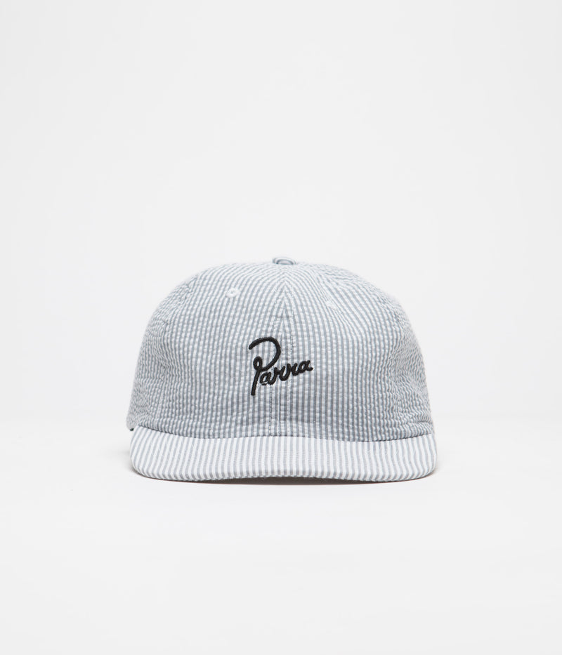 by Parra Classic Logo Cap in White and Grey