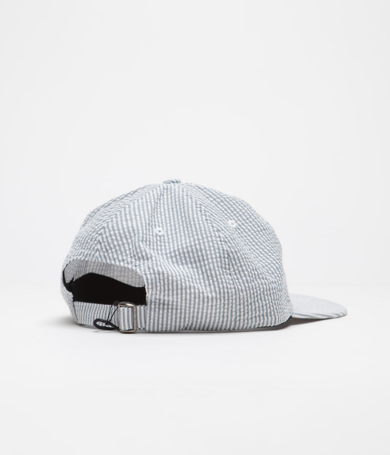 by Parra Classic Logo Cap in White and Grey