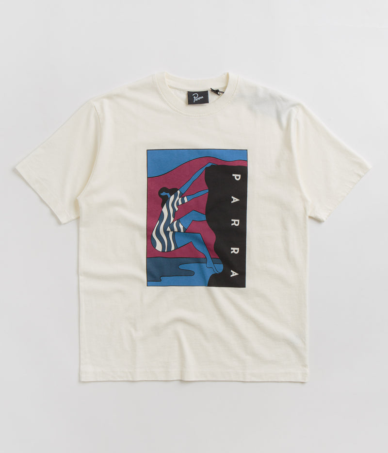 by Parra Climb Away T-Shirt in Off White