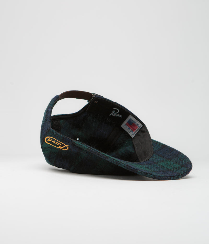 by Parra Clipped Wings Cap in Pine Green