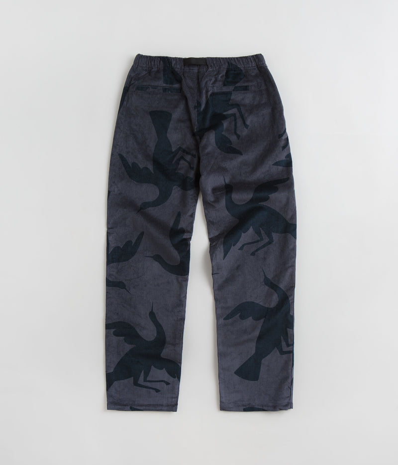 by Parra Clipped Wings Corduroy Pants in Greyish Blue