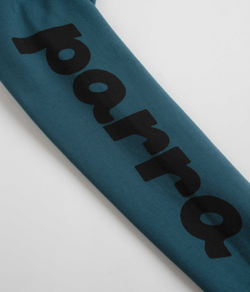 by Parra Clipped Wings Hoodie in Deep Sea Green