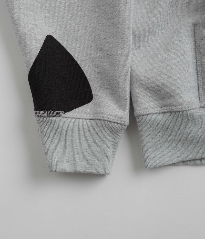 by Parra Clipped Wings Hoodie in Heather Grey