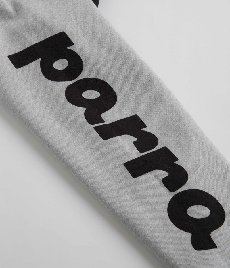 by Parra Clipped Wings Hoodie in Heather Grey