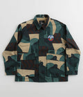 by Parra Distorted Camo Jacket in Green