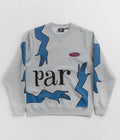 by Parra Early Grab Crewneck Sweatshirt in Heather Grey