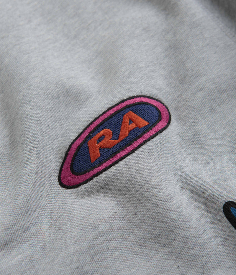 by Parra Early Grab Crewneck Sweatshirt in Heather Grey