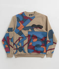 by Parra Etappe 17 Crewneck Sweatshirt in Mushroom