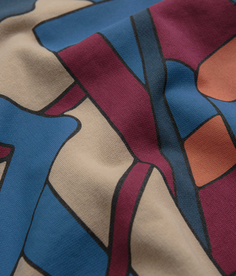 by Parra Etappe 17 Crewneck Sweatshirt in Mushroom