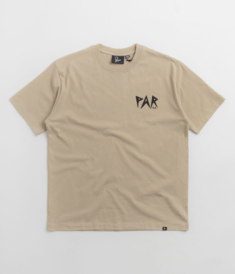 by Parra Evil Orange T-Shirt in Beige