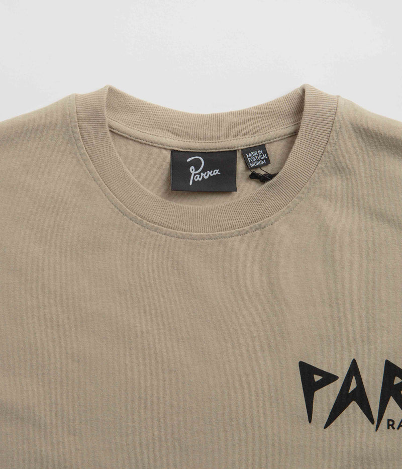 by Parra Evil Orange T-Shirt in Beige