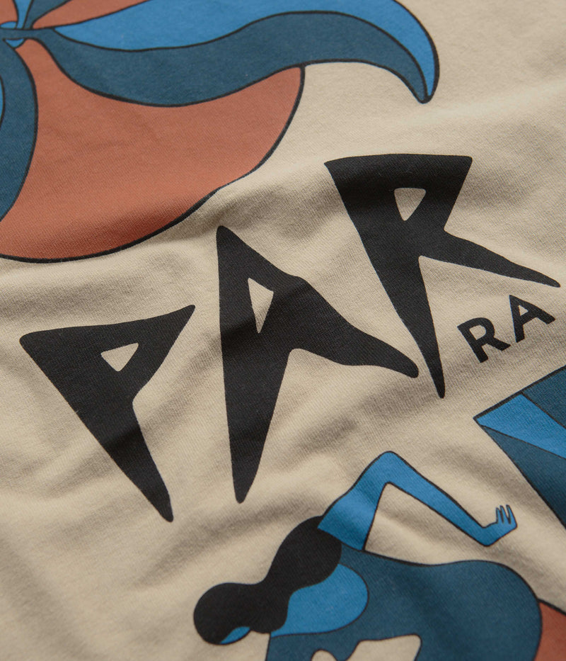 by Parra Evil Orange T-Shirt in Beige