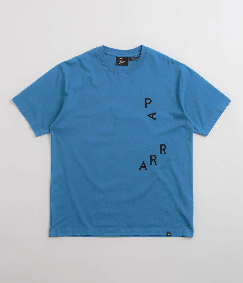 by Parra Fancy Horse T-Shirt in Azure Blue