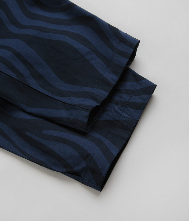 by Parra Flowing Stripes Pants in Blue