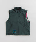 by Parra Ghost Cave Reversible Vest in Green