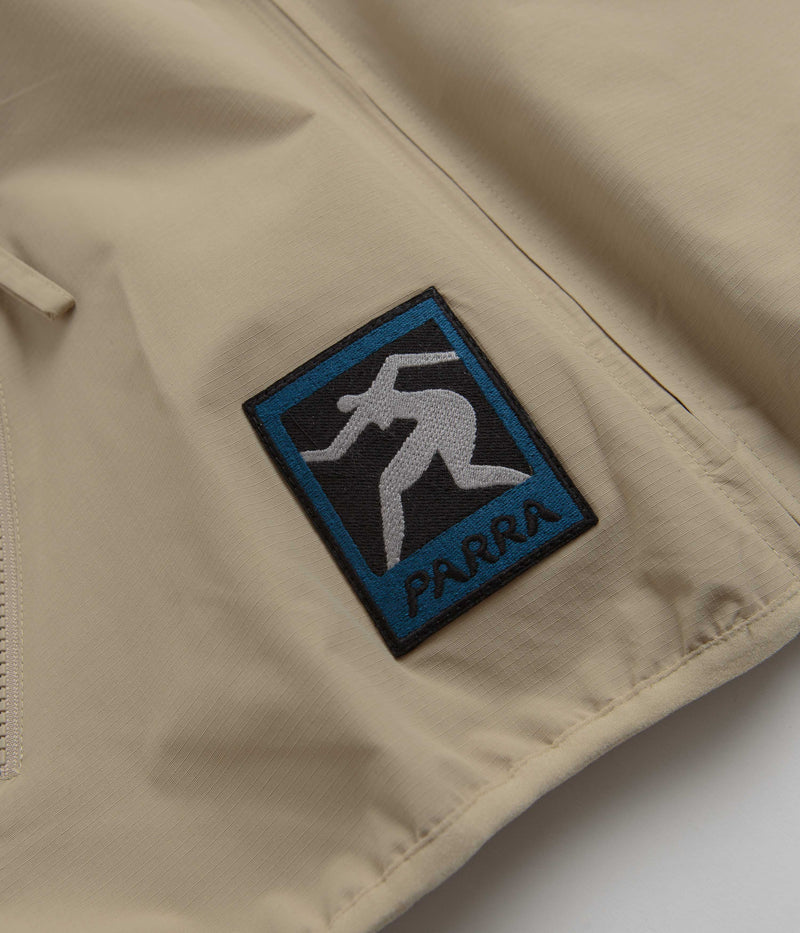 by Parra Ghost Cave Reversible Vest in Tan