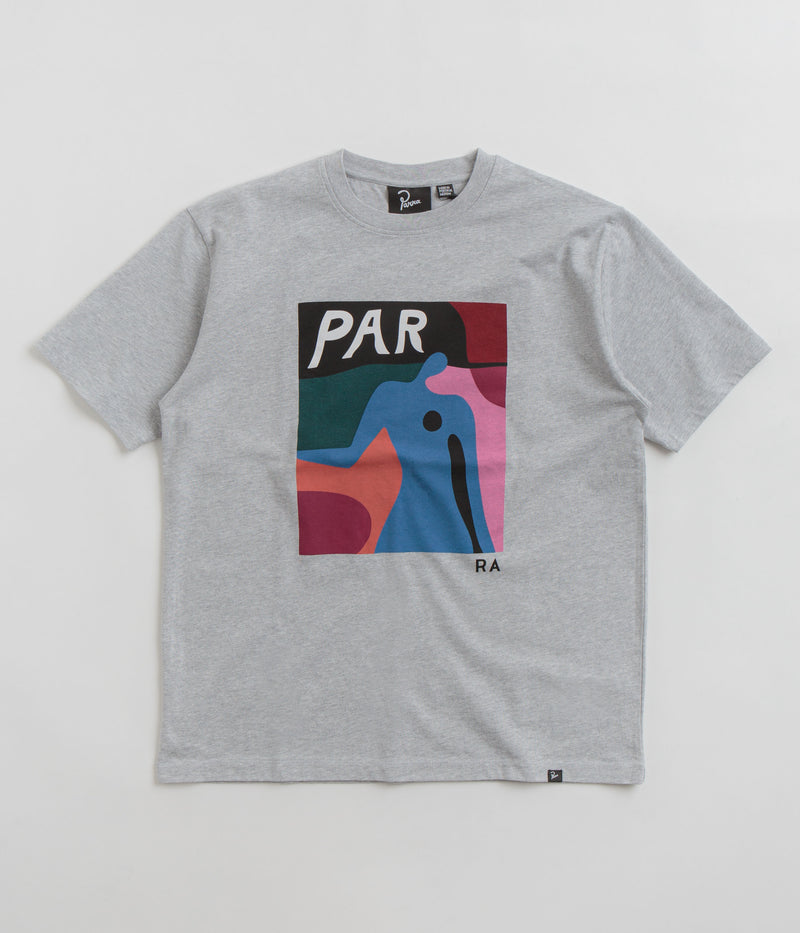 by Parra Ghost Caves T-Shirt in Heather Grey