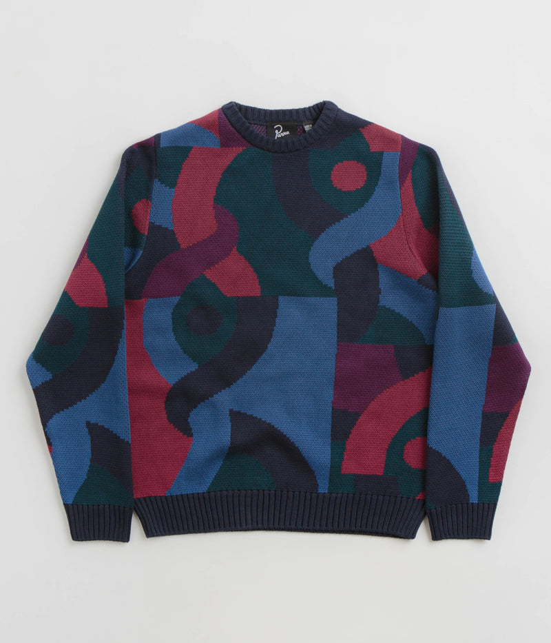 by Parra Knotted Knitted Sweatshirt in Multi