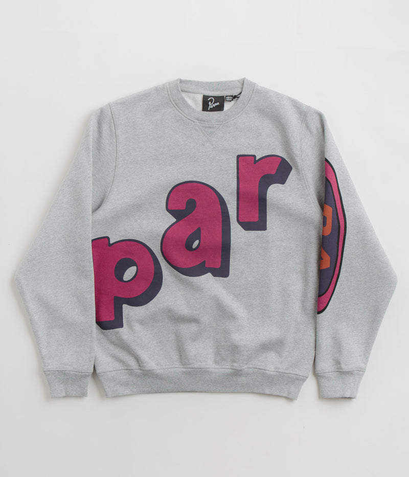 by Parra Loudness Crewneck Sweatshirt in Heather Grey