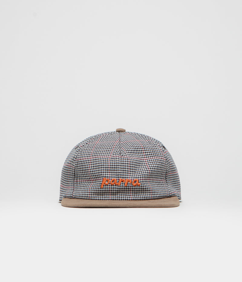 by Parra Lowercase Logo 5 Panel Cap in Mushroom