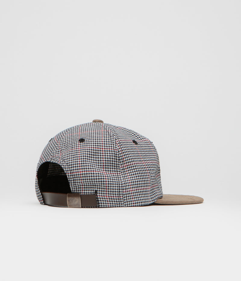 by Parra Lowercase Logo 5 Panel Cap in Mushroom