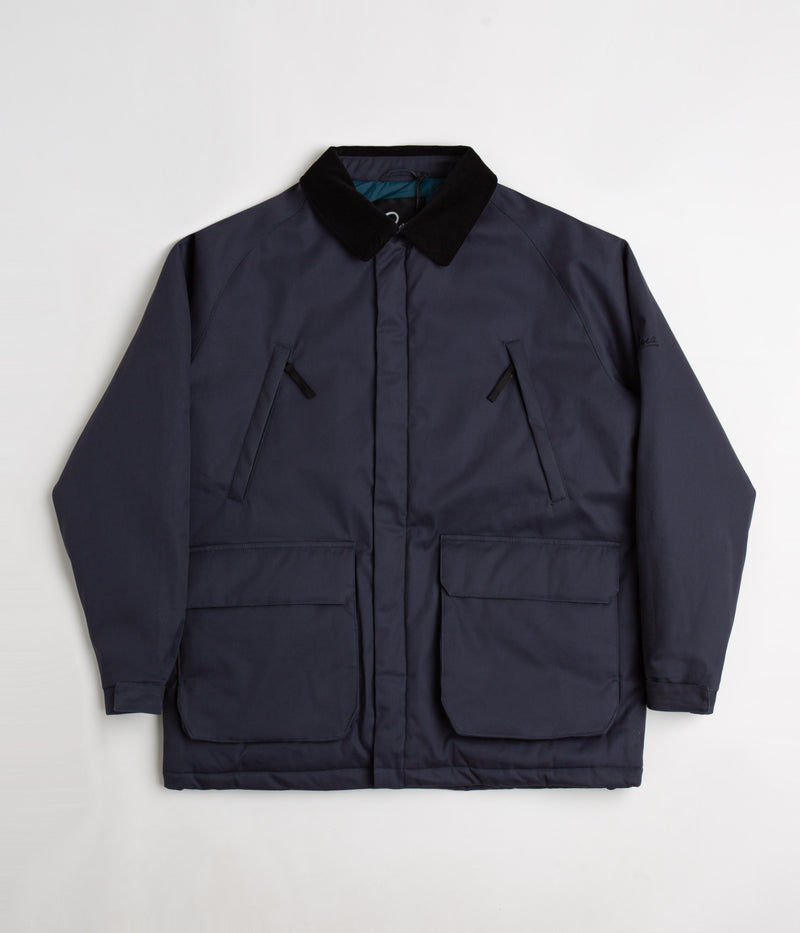 by Parra No Hunting Please Hunter Jacket in Greyish Blue