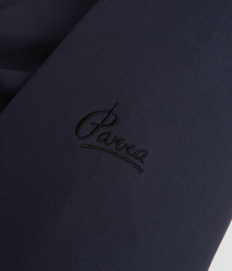 by Parra No Hunting Please Hunter Jacket in Greyish Blue