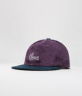 by Parra Painters Script Corduroy Cap in Purple