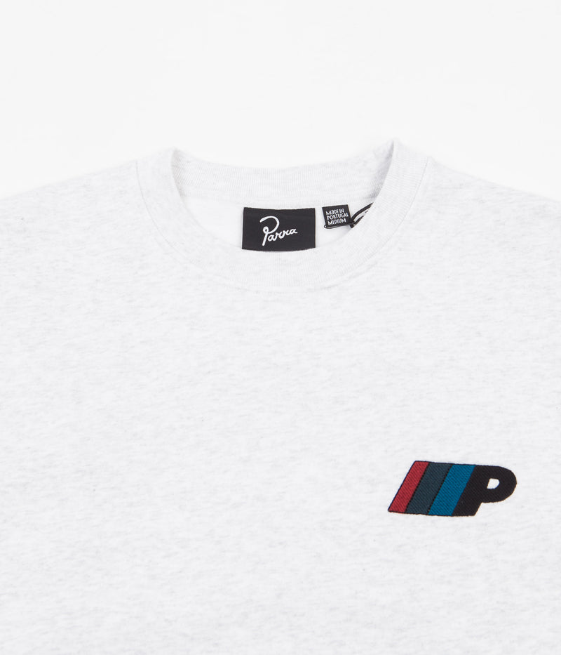 by Parra Parra Racing Team Crewneck Sweatshirt in Ash Grey
