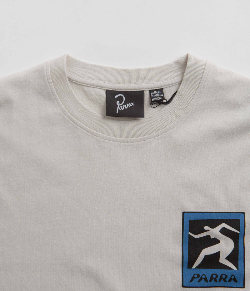 by Parra Pigeon Legs T-Shirt in Light Grey