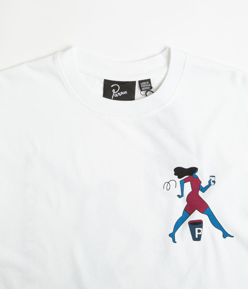 by Parra Questioning T-Shirt in White