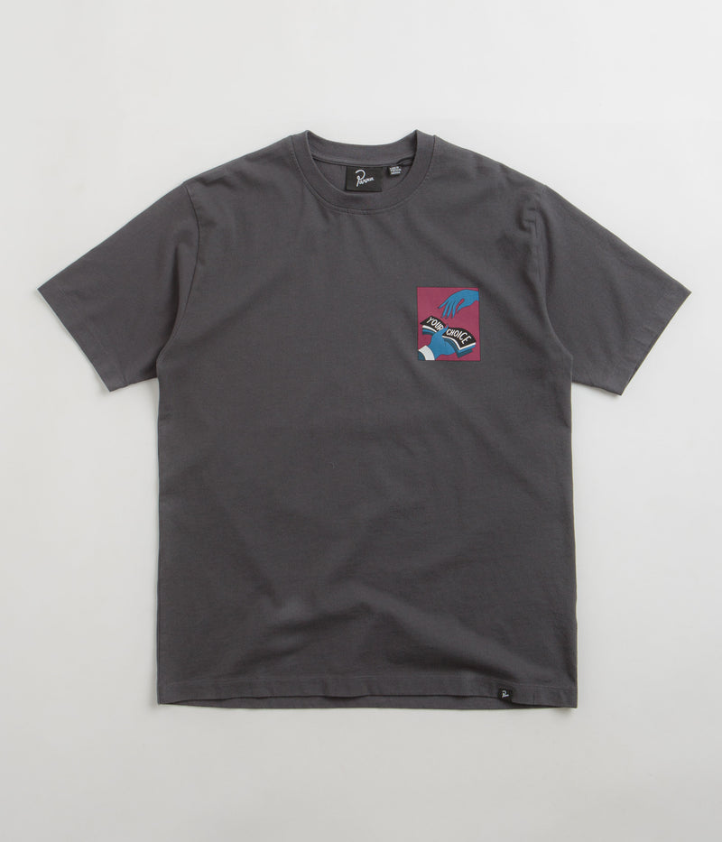 by Parra Round 12 T-Shirt in Dark Grey