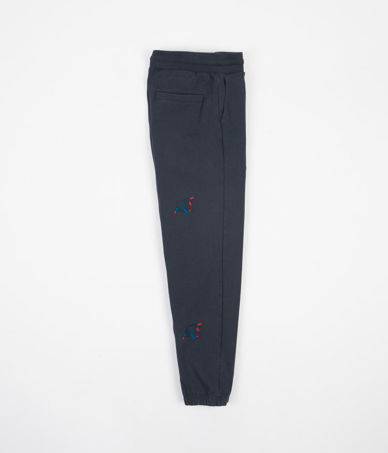 by Parra Running Pear Sweatpants in Navy Blue