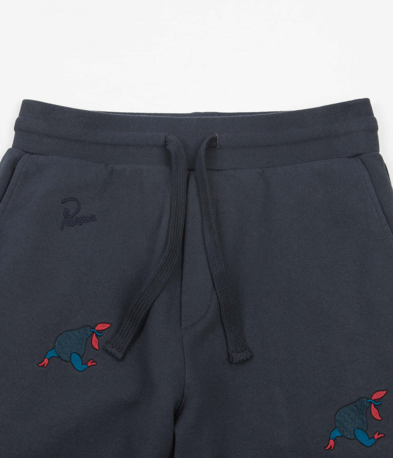 by Parra Running Pear Sweatpants in Navy Blue