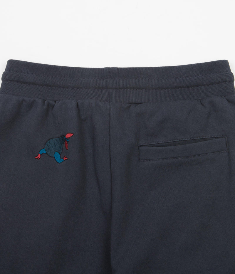by Parra Running Pear Sweatpants in Navy Blue