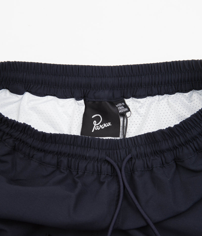 by Parra Running Pear Swim Shorts in Navy Blue