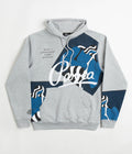 by Parra Self Defense Hoodie in Heather Grey
