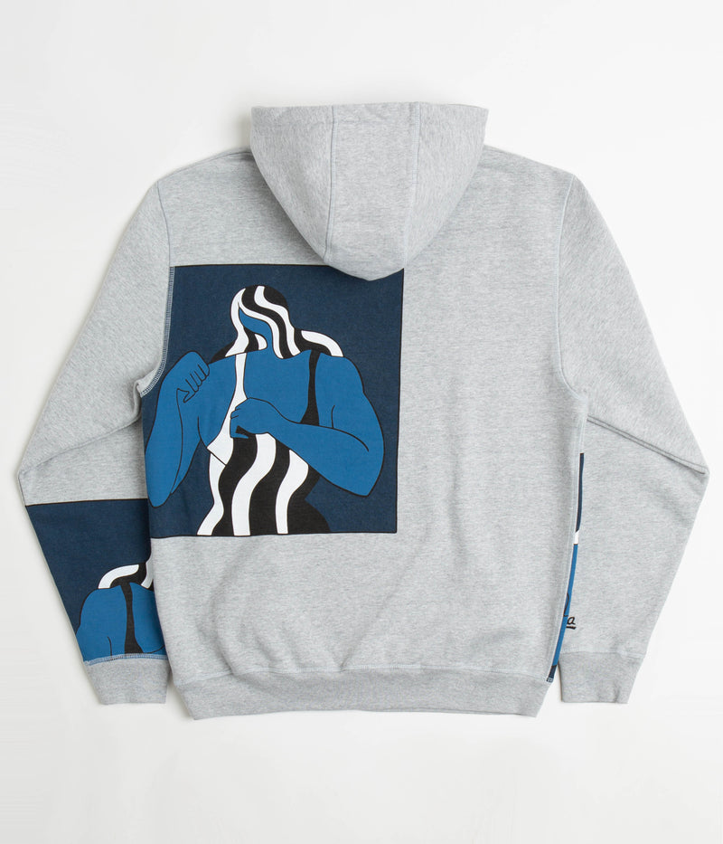 by Parra Self Defense Hoodie in Heather Grey