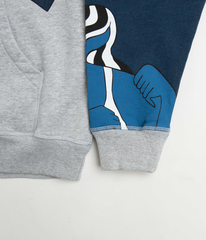 by Parra Self Defense Hoodie in Heather Grey