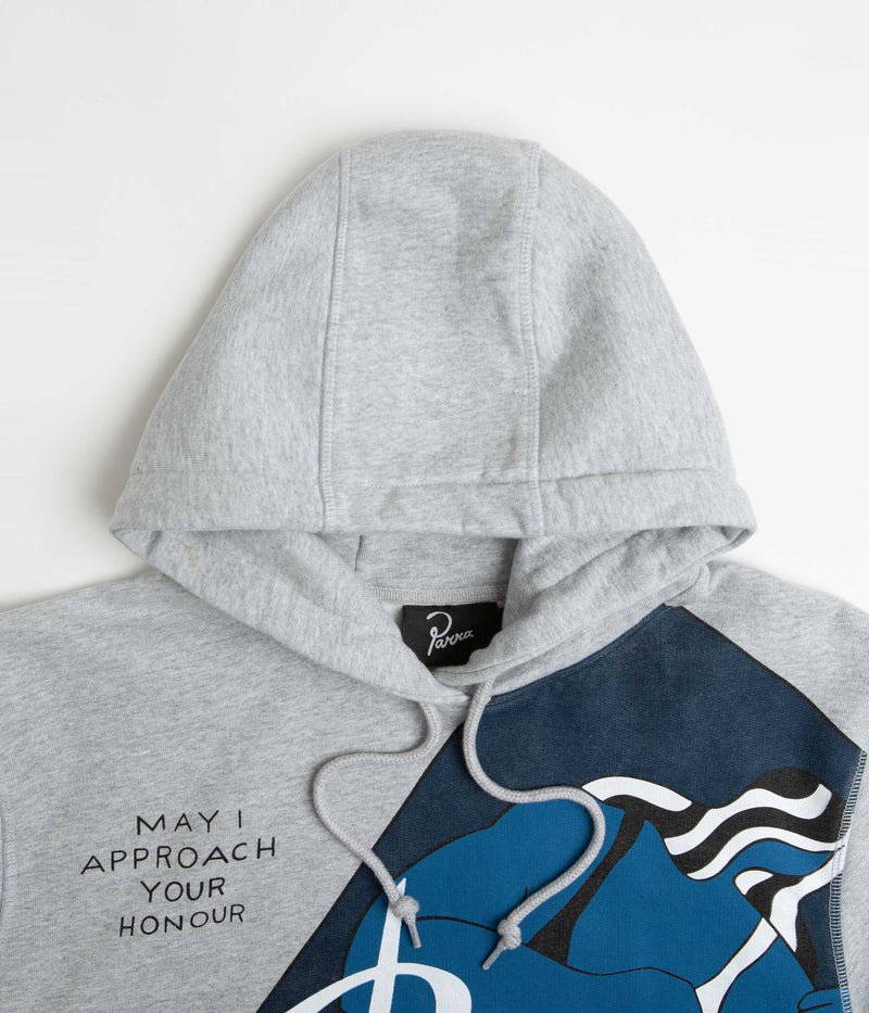 by Parra Self Defense Hoodie in Heather Grey