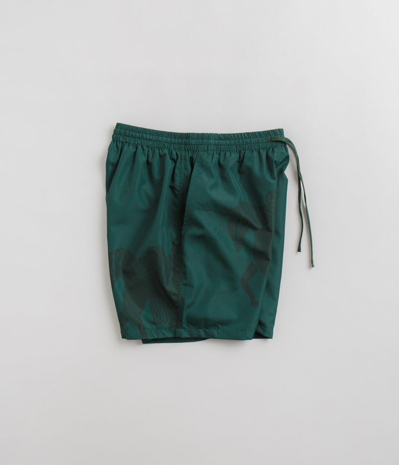 by Parra Short Horse Shorts in Pine Green