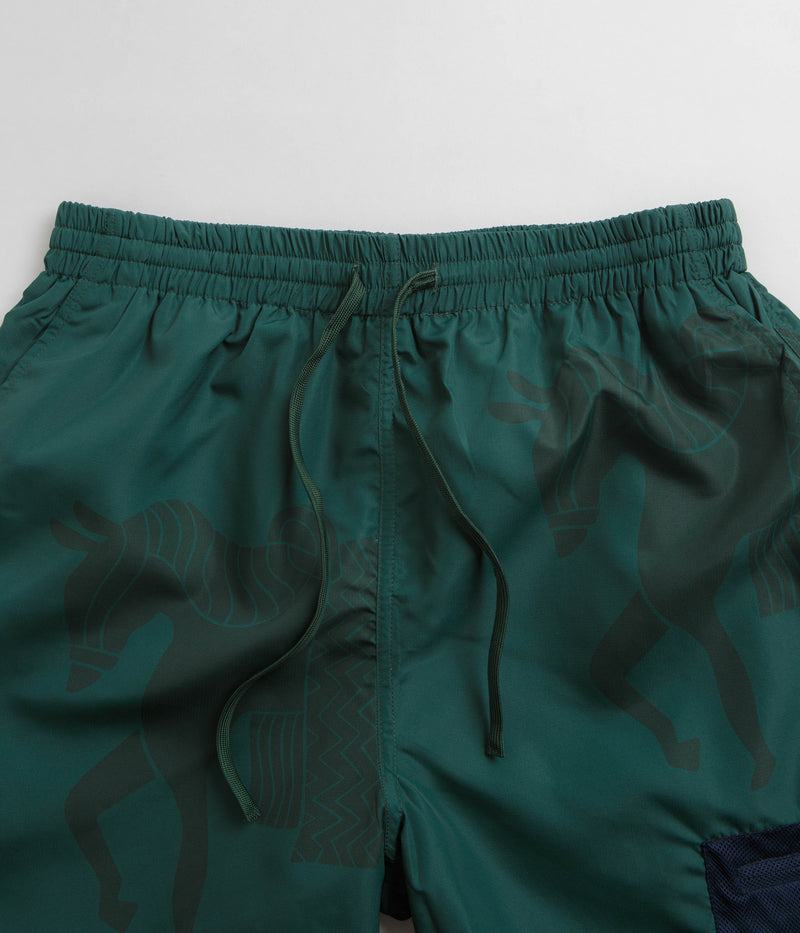 by Parra Short Horse Shorts in Pine Green