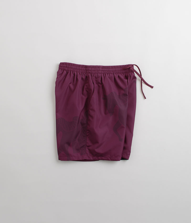 by Parra Short Horse Shorts in Tyrian Purple