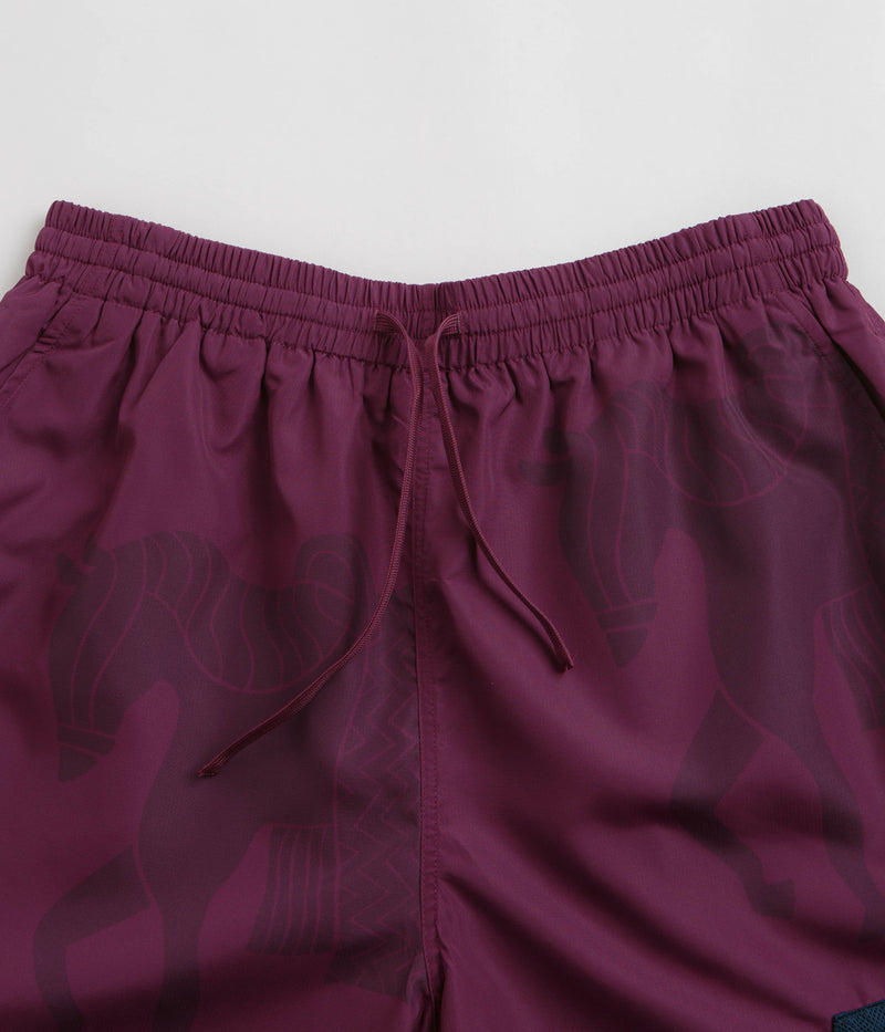 by Parra Short Horse Shorts in Tyrian Purple