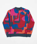 by Parra Sitting Pear Pattern Knitted Sweatshirt in Multi